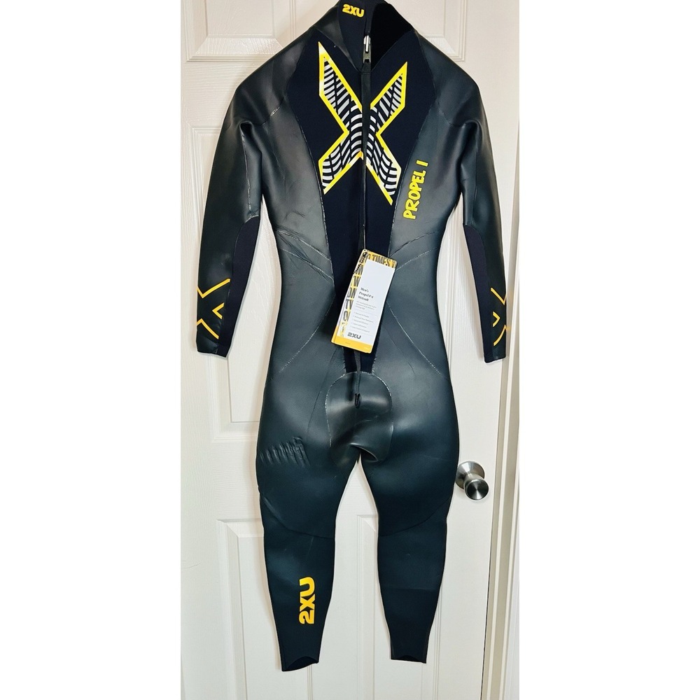 2XU PROPEL P:1 Wetsuit Triathlon Black Men's Size MT - NWT - Defect See Pics